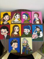 World Famous Paintings Pixel Art Perler Bead Patterns | Digital Craft Patterns - Image 3