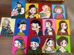 World Famous Paintings Pixel Art Perler Bead Patterns | Digital Craft Patterns - Image 2