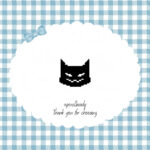 🖤 Pixel Art Black Cat Head | DIY Bead Pattern